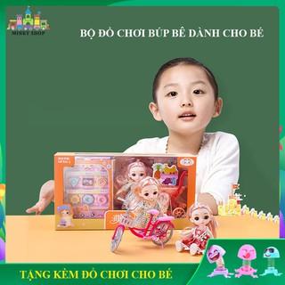 Sale Sốc Đồ Chơi Búp Bê Cho Bé Gái Kèm Xe Đẩy, Xe Đạp, Đồ Chơi Bác Sĩ, Búp Bê Công Chúa, Chibi, Đồ Chơi Trẻ Em