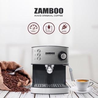 [Mã ELMALL5 giảm 5% đơn 300K] Máy pha cà phê Espresso 15bar Zamboo ZB-88CF