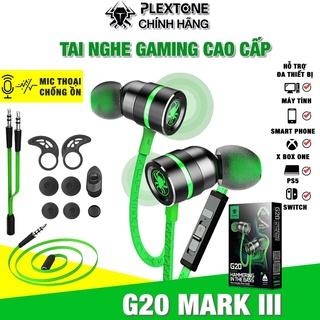 Tai nghe Chuyên game GAMING Plextone G20 xmowi RX3 Có game dual mic cực hot,chơi tốt PUBG mobile New 2022