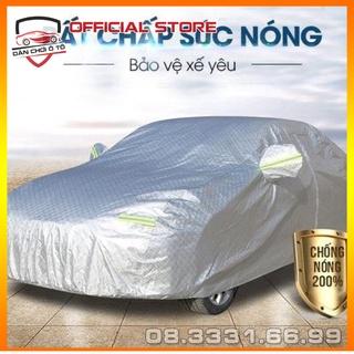 🚗🚗Bạt Phủ Toàn Xe 3 Lớp Chống Nắng, Chống Nước, Chống Cháy Cho Ô Tô | Đủ Tất Cả Các Size chuẩn