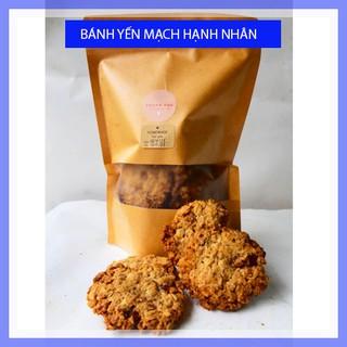 BÁNH QUY YẾN MẠCH HẠNH NHÂN HEALTHY NHÀ LÀM 250G