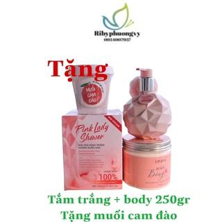 (Chính hãng) sữa tắm xông trắng pink lady 300ml