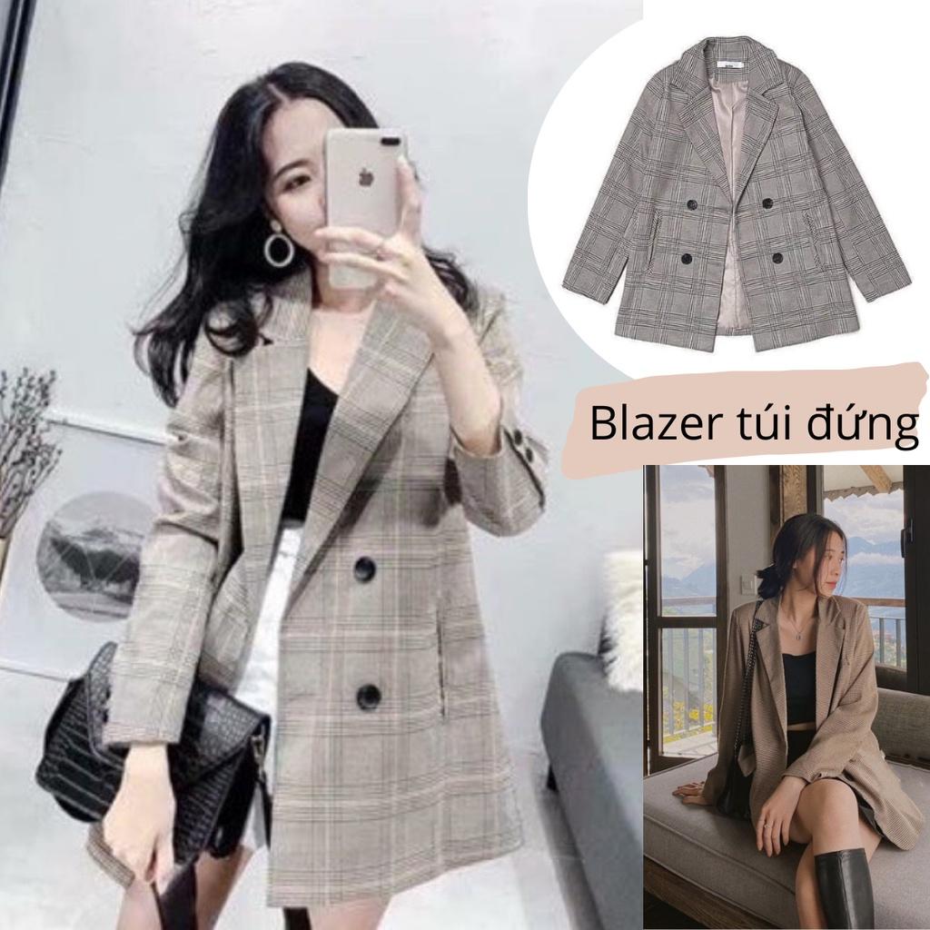 Blazer phong cách Hàn thường có màu sắc và kiểu dáng như thế nào?