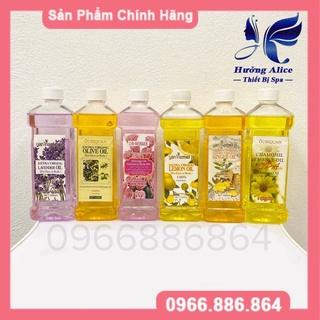 Dầu massage body toàn thân làm ấm cơ thể olive gừng hoa hồng hoa cúc lavender oliu thơm dịu nhẹ trơn tay