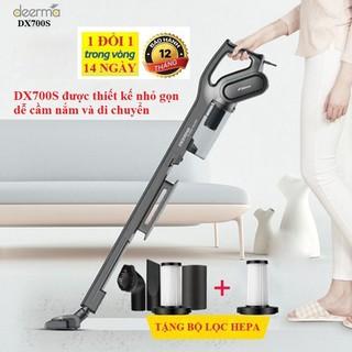 Máy Hút Bụi Cầm Tay DEERMA DX700S + Tặng 1 Bộ Lọc HEPA