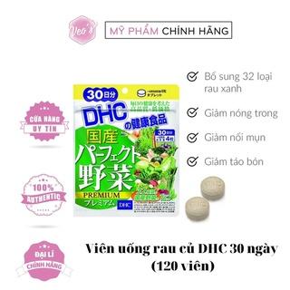 Viên uống DHC Rau Củ Quả Tổng hợp Premium 30 Ngày (120 Viên)