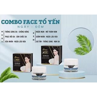 Bộ Kem Dưỡng Trắng Da Tổ Yến Ngày Đêm Cao Cấp NCOLLAGEN