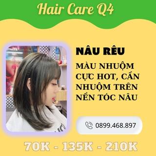 Thuốc Nhuộm Tóc Màu Nâu Rêu Không Tẩy Tóc, Nhuộm Nâu Ánh Lạnh, Nhuộm Xanh Rêu Tối, Nâu Rêu Sáng Da - Hair Care Q4