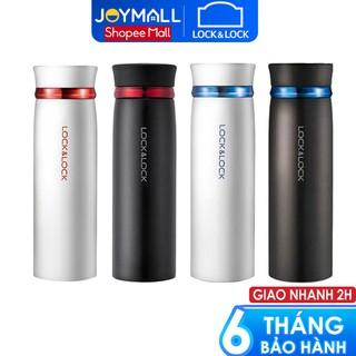 Bình giữ nhiệt Lock&Lock 450ml Feather Light LHC4131 - Hàng chính hãng, bằng thép không gỉ, có lưới lọc trà - JoyMall