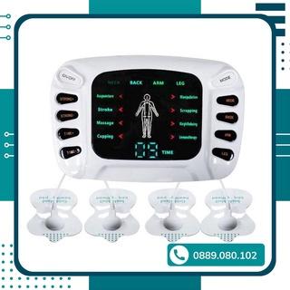 Máy Mát Xa Xung Điện, Máy Massage Trị Liệu 8 Miếng Dán .YTK-309B