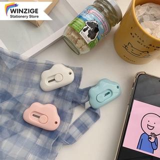 Winzige dao rọc giấy đám mây dao rọc giấy mini hình chân mèo dễ thương dao rọc giấy unboxing cute Dụng cụ cắt giấy máy cắt mini cầm tay học