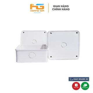 Hộp kỹ thuật lắp camera quan sát kèm nguồn kích thước 11 x 11 x 5 cm