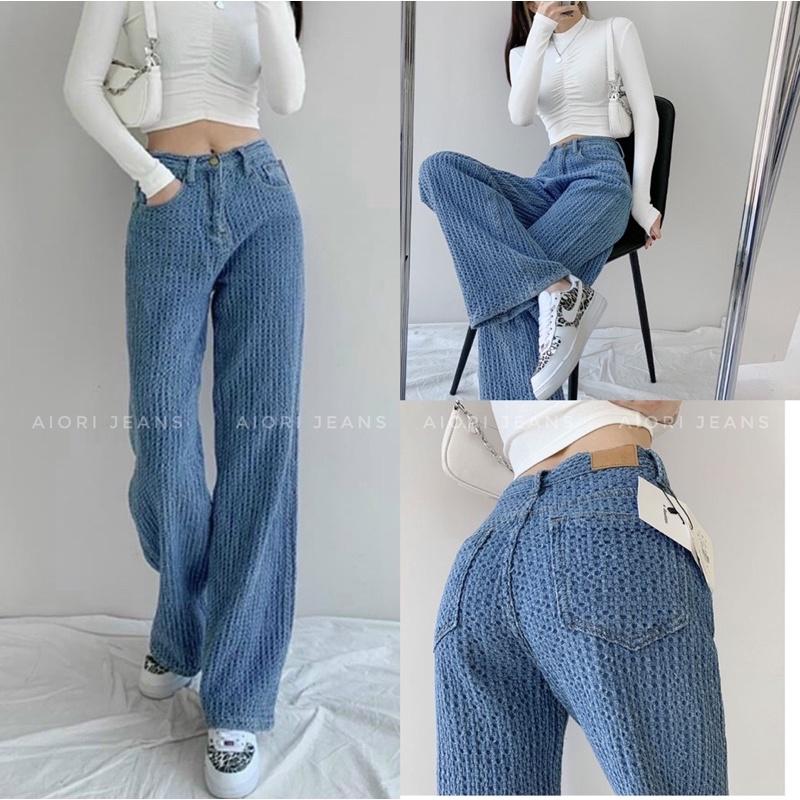 Sử dụng như thế nào để có thể giặt quần jeans nữ ống suông rộng đúng cách?