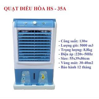 QUẠT ĐIỀU HOÀ HƠI NƯỚC HS35A LÀM MÁT KHÔNG GIAN NHẦ BẠN BảoHành 12 Tháng