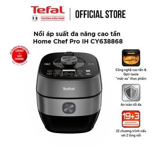 [Mã ELMALL6 giảm 6% đơn 300K] Nồi áp suất điện đa năng cao tần Tefal CY638868 - 5L - BH 2 năm