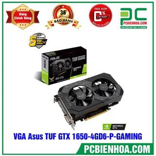 [Mã 1512ELSALE0 giảm 5% đơn 400k] Card màn hình ASUS TUF GAMING GEFORCE GTX 1650 4GB GDDR6 mới chính hãng