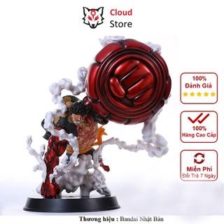 Mô hình One Piece Luffy gear 4 chính hãng cao cấp CLOUD STORE cao 25cm, nhân vật anime, figure one piece