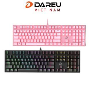 [Mã ELMALL5 giảm đến 500k] Bàn phím cơ Gaming DAREU EK810 Pink / Black (MULTI-LED, Blue/ Brown/ Red D switch)