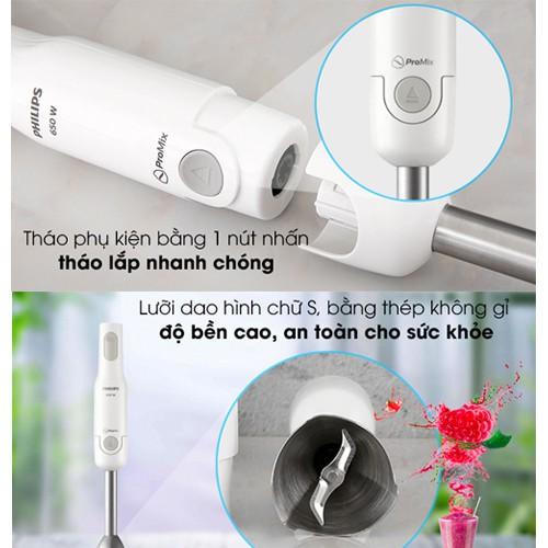 Máy xay cầm tay Philips Promix có chức năng gì?