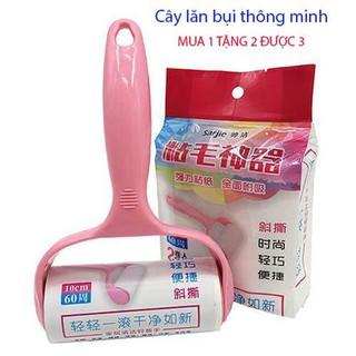 CÂY LĂN BỤI QUẦN ÁO KÈM CUỘN GIẤY LĂN