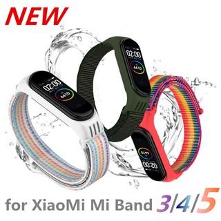 Dây Đeo nylon Chất Lượng Cao Cho Đồng Hồ Thông Minh Xiaomi Mi Band 7 6 5 4 3