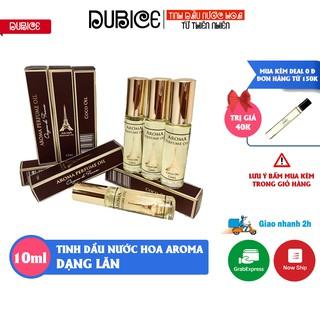 Tinh dầu nước hoa Aroma 12ml dạng lăn mini gồm 15 mùi nước hoa nam nữ cao cấp