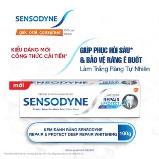 Kem đánh răng giảm ê buốt Sensodyne Repair Protect Deep Repair Whitening 100g