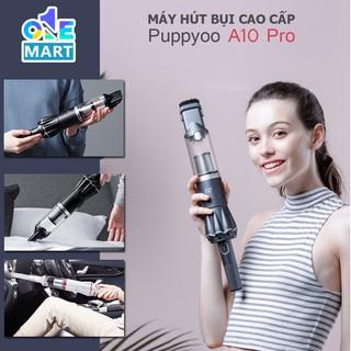 Máy hút bụi cầm tay cao cấp Puppyoo A10 Pro thiết kế đẳng cấp siêu nhỏ gọn chỉ 520g hàng chính hãng bảo hành 2 năm