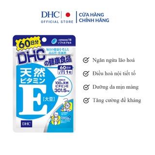 [Mã COSDHCSP giảm 10% đơn 400K] Viên uống DHC Bổ Sung Vitamin E Nhật Bản 60 Ngày (60 Viên)