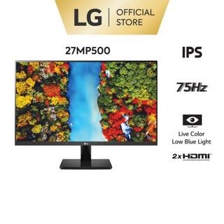 [Mã ELMALL51 giảm 5% đơn 300K] Màn Hình LG 27MP500-B 27'' IPS 75Hz FHD AMD FreeSync™ - Hàng Chính Hãng