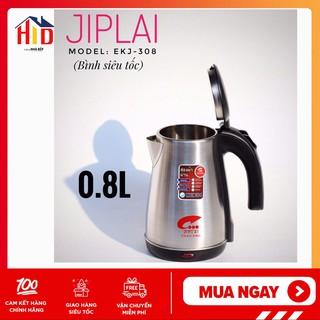 Ấm siêu tốc mini Jiplai Thái Lan 0,8lit - EKJ-308 bảo hành 12 tháng