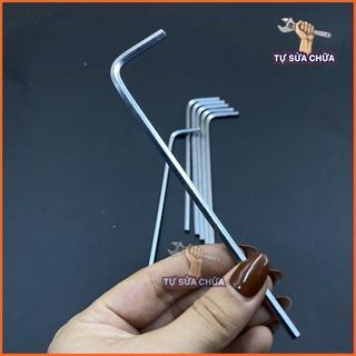 Cây lục lăng siết ốc chữ L 4mm dài 13 cm - Cây mở ốc lục giác 4mm làm từ thép CR-V siêu cứng