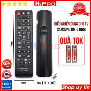 Điều khiển dùng cho tivi SAMSUNG RM-L1088+ H2Pro sử dụng tốt (1 chiếc), remote cho tv LED-SMART SAMSUNG giá rẻ (tặng đôi