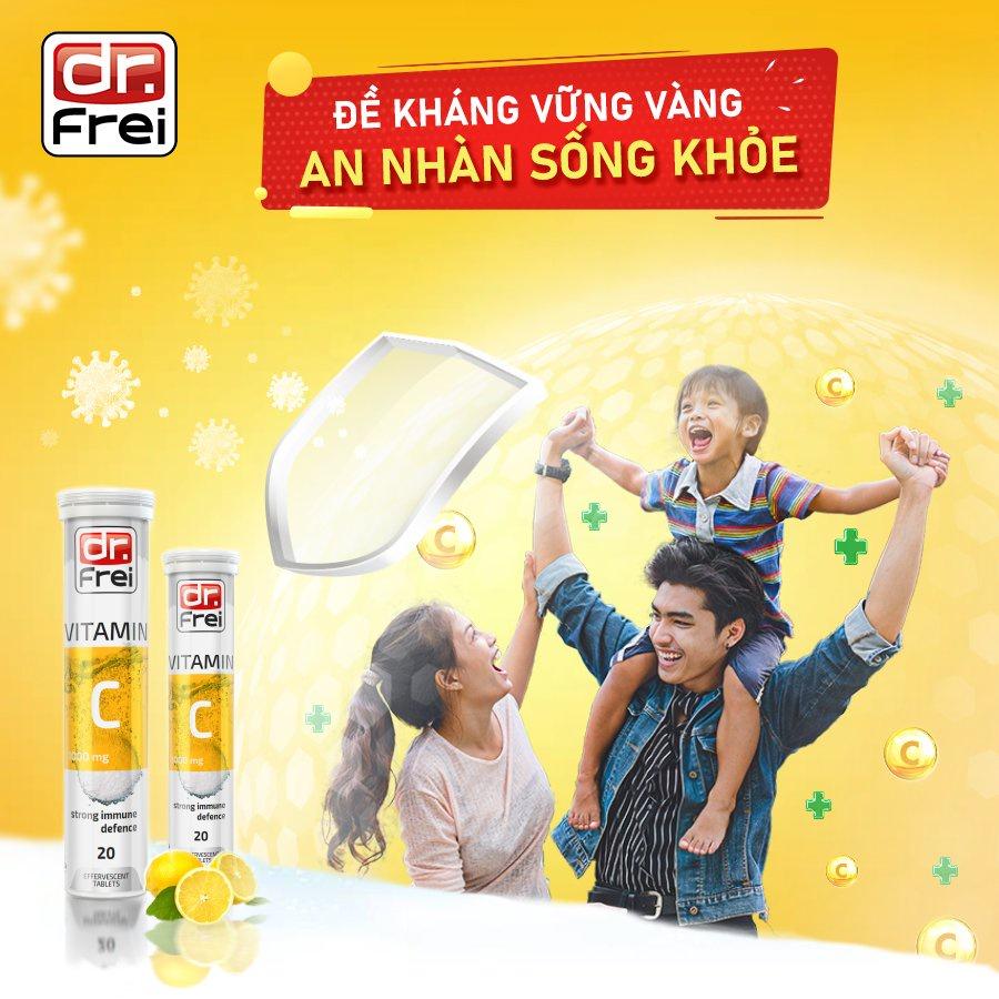 Vì sao cần bổ sung vitamin C bằng viên sủi?