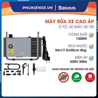 Máy rửa xe cao cấp Baseus công suất lớn 1300W/1200W IPX5 dùng cho gia đình, vệ sinh nhà cửa và các thiết bị