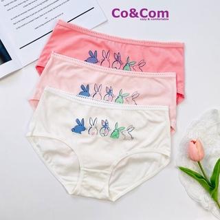 Quần Lót Bé Gái Size Đại Co&Com NO7995 Cotton Sợi Bông Kháng Khuẩn Co Giãn 30-48 Kg