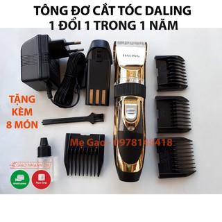 Tông Đơ Cắt Tóc Cho Bé Daling 1006 Nobihome, tăng đơ cắt tóc công suất 12W tặng kèm pin dự phòng tặng kèm 8 món phụ kiện