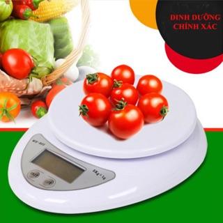 Cân tiểu ly điện tử nhà bếp mini định lượng 0.1g - 5 kg, cân tiểu ly nhà bếp dùng làm bánh, cân điện tử độ chính xác cao