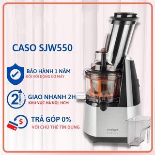 Máy ép chậm CASO SJW550, đường kính tới 8cm ép vừa 1 quả táo.