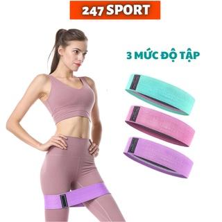 dây kháng lực tập gym tập mông dây miniband LATEX đàn hồi tập gym đùi, chân, tay