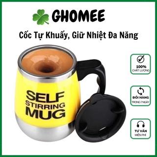 Cốc Tự Khuấy, Cốc Pha Đồ Uống Tự Động Giữ Nhiệt Đa Năng - Pha Cafe ,Trà, Ngủ Cốc Dễ Dàng - FreeShip toàn quốc