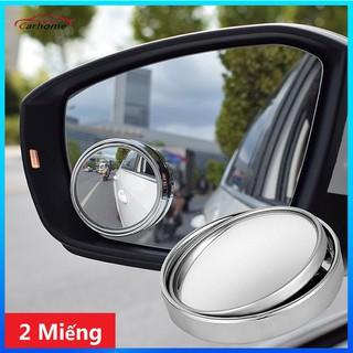 【CAR HOME】2 Pcs/Set Bộ 2 Gương Cầu Lồi 360 Độ Cao Cấp Gắn Gương Chiếu Hậu Ô Tô, Xe hơi