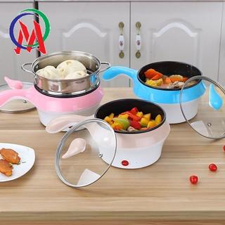 NỒI LẨU MINI 1,6 LÍT .Nổi lẩu tiện dụng có tay cầm cỡ 18cm kèm giá hấp- SSR-1