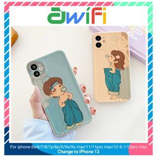 Ốp lưng iphone viền nổi bóng girl boy quần rộng 6plus/6s/6splus/7/7plus/8/8plus/x/xs/11/12/maxmax -Sale Sốc Y4-5