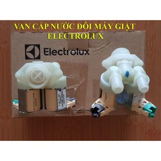 Van cấp đôi Elec - Van điện từ cấp nước máy giặt đôi ELECTROLUX - 2 cổng - hai cửa - HÃNG