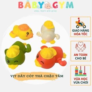 Vịt Con Thả Bồn Tắm Cho Bé Dễ Thương – Đồ Chơi Dây Cót Nhà Tắm Mini Hình Vịt Con