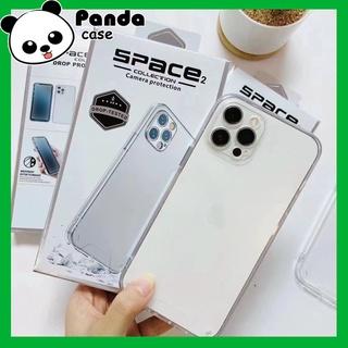 Ốp iphone Space chống sốc lưng cứng, viền dẻo, trong suốt chống ố, full hộp - PandaCase - Ip 7P/8P/X/Xsmax/11Promax...