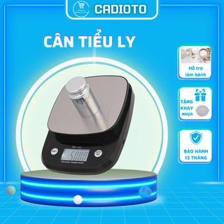 Cân Tiểu Ly Điện Tử 3kg - 0.1g, 5kg - 0.5g Cân Tiểu Li Nhà Bếp Siêu Chính Xác Mini Compact Scale Cao Cấp