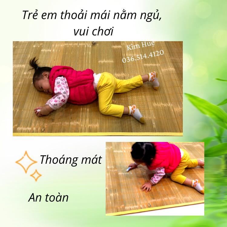 Chiếu trúc tre tây bắc được làm từ những nguyên liệu gì?