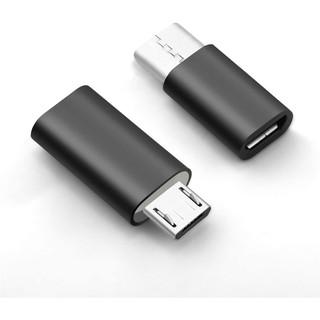 Đầu USB chuyển đổi từ cổng Micro Usb sang Usb-C dùng sạc và truyền dữ liệu cho Galaxy S20 S7 Note5 Lg V30 G4